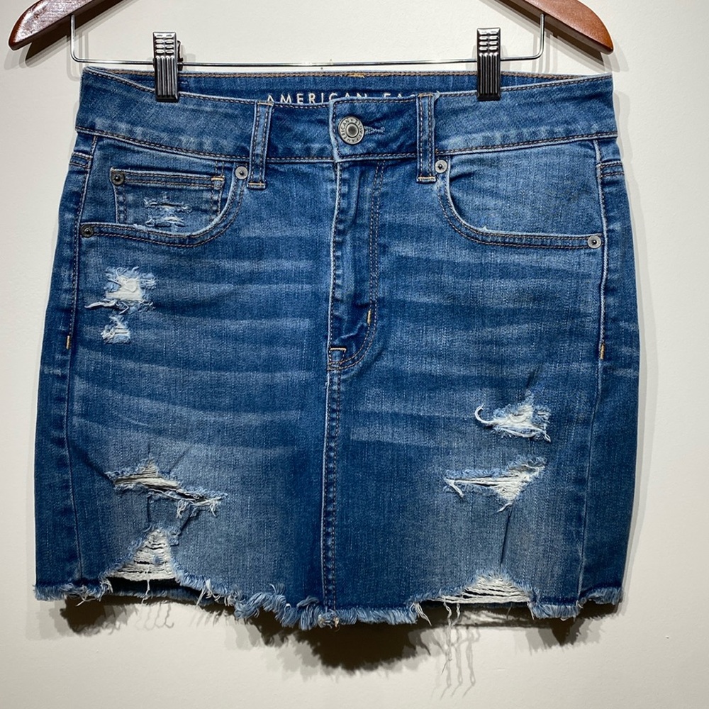 American eagle jean shorts